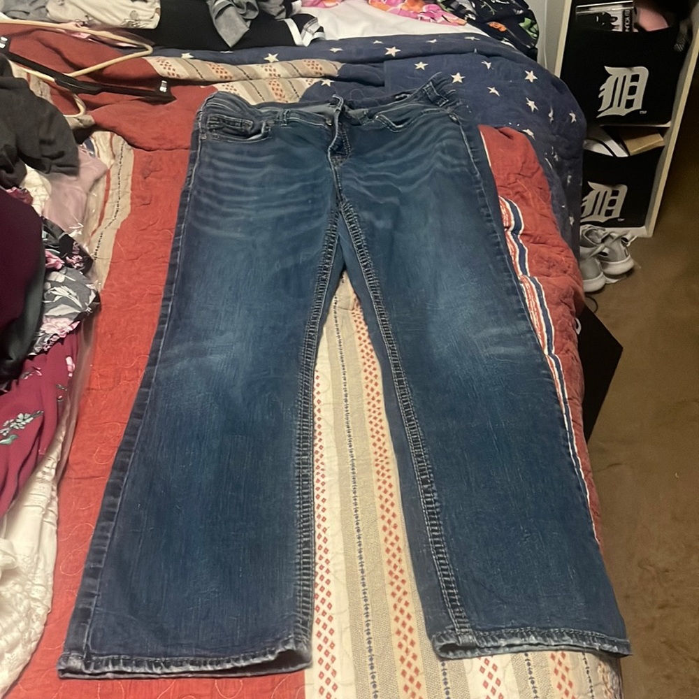 Silver Aiko Mid Boot jean